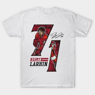 Dylan Larkin Detroit Offset T-Shirt